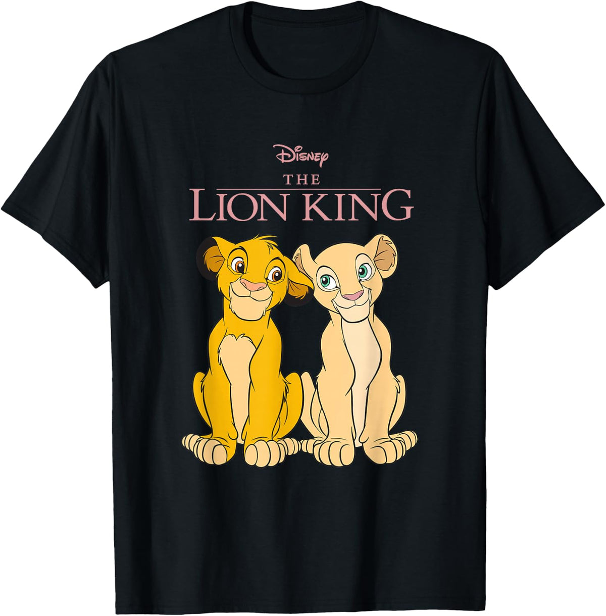 Disney The Lion King Simba and Nala Lovely Smile T-Shirt