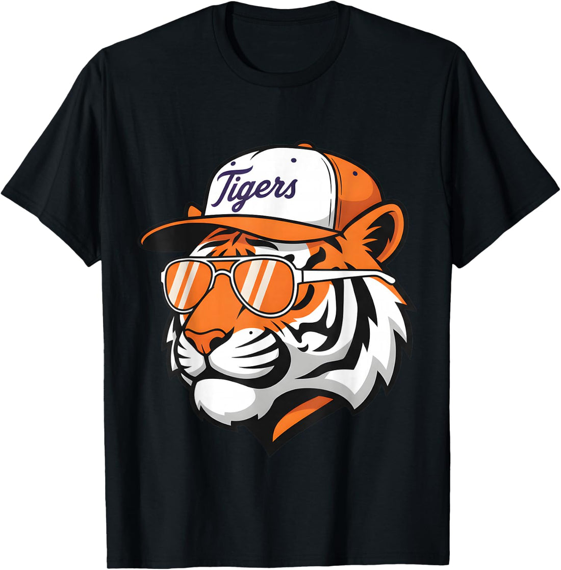 Vintage Tigers Baseball Tiger Graphic Timeless Style T-Shirt