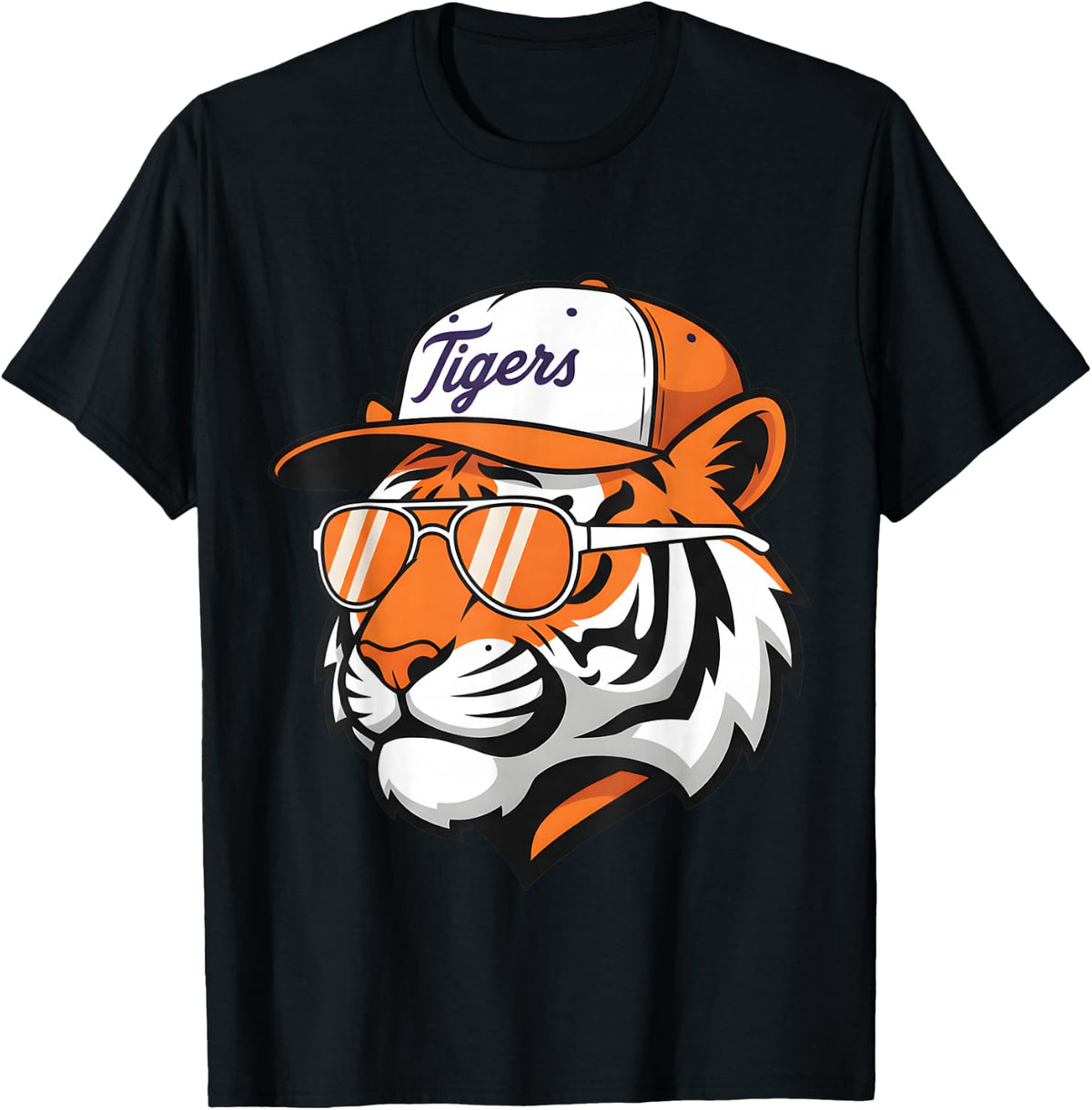 Vintage Tigers Baseball Tiger Graphic Timeless Style T-Shirt
