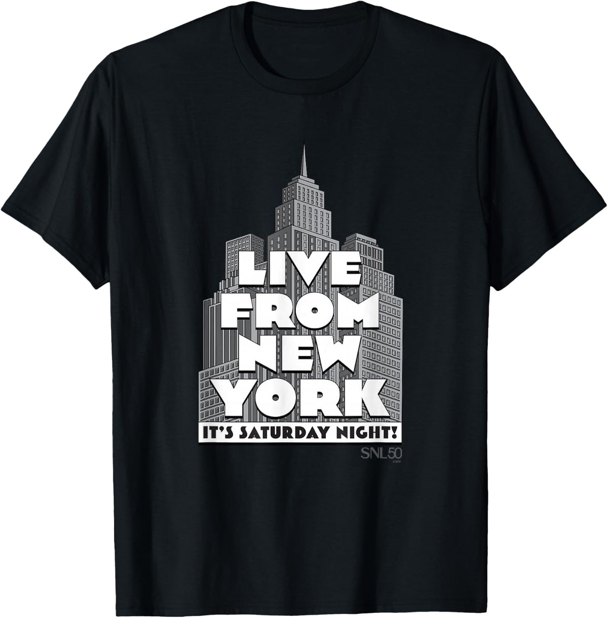 SNL Live from New York It’s Saturday Night! NYC Skyline T-Shirt