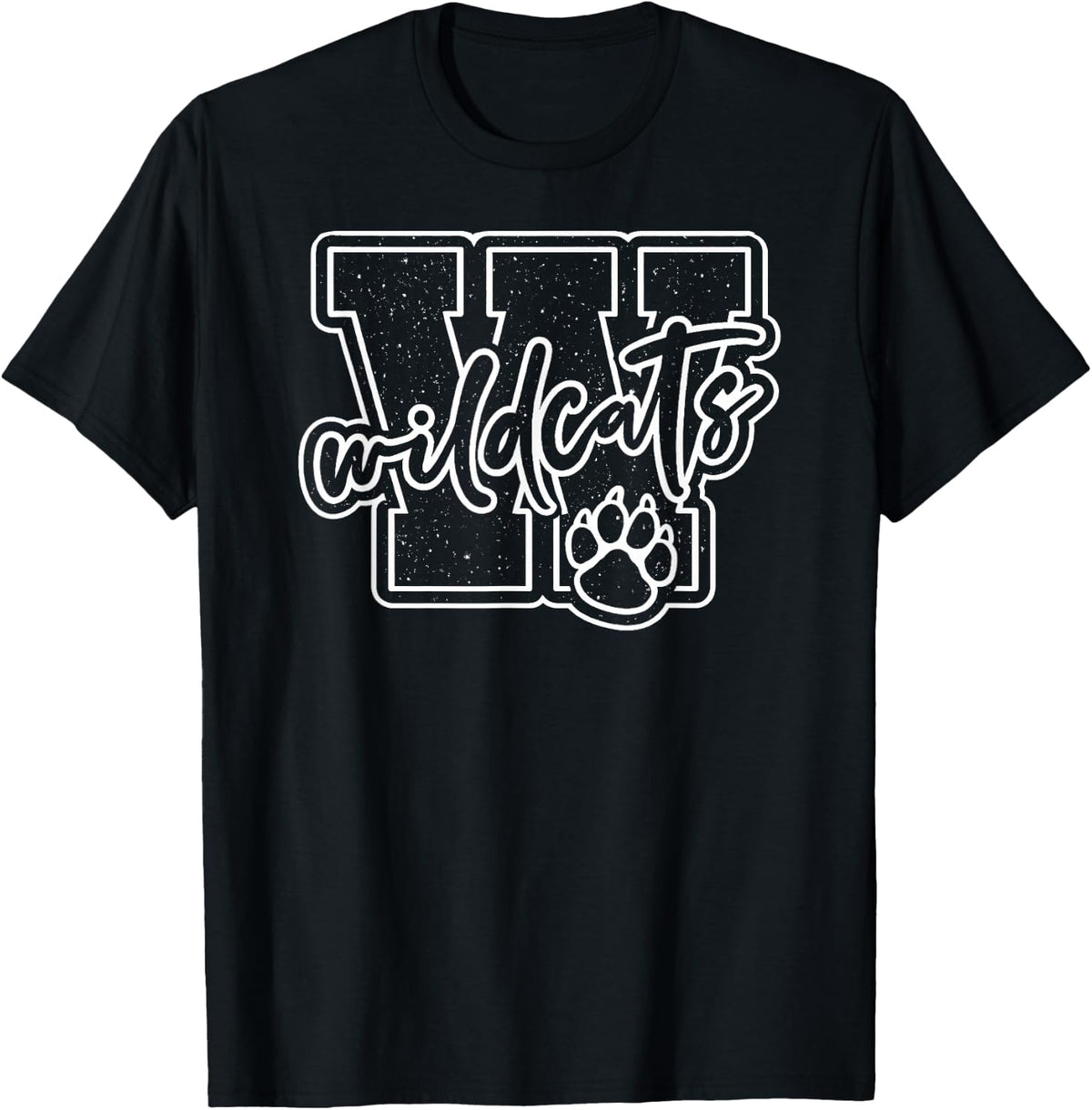 Go Cheer Wildcats High School Spirit Fan Team Back to School T-Shirt