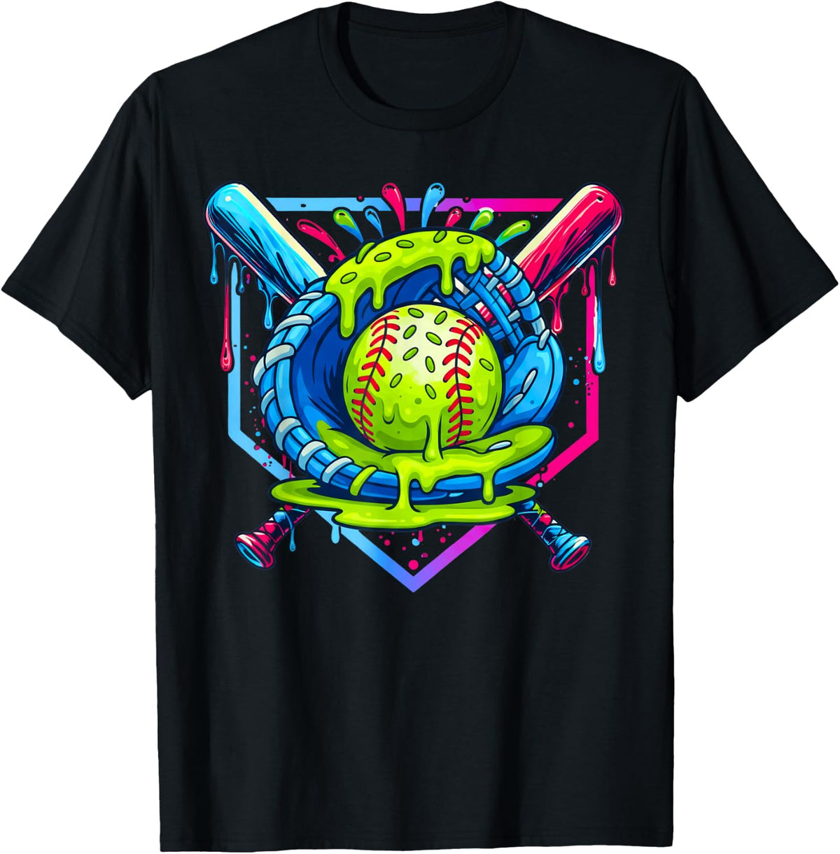 Baseball Respect The Drip Boys Baseball T-Shirt