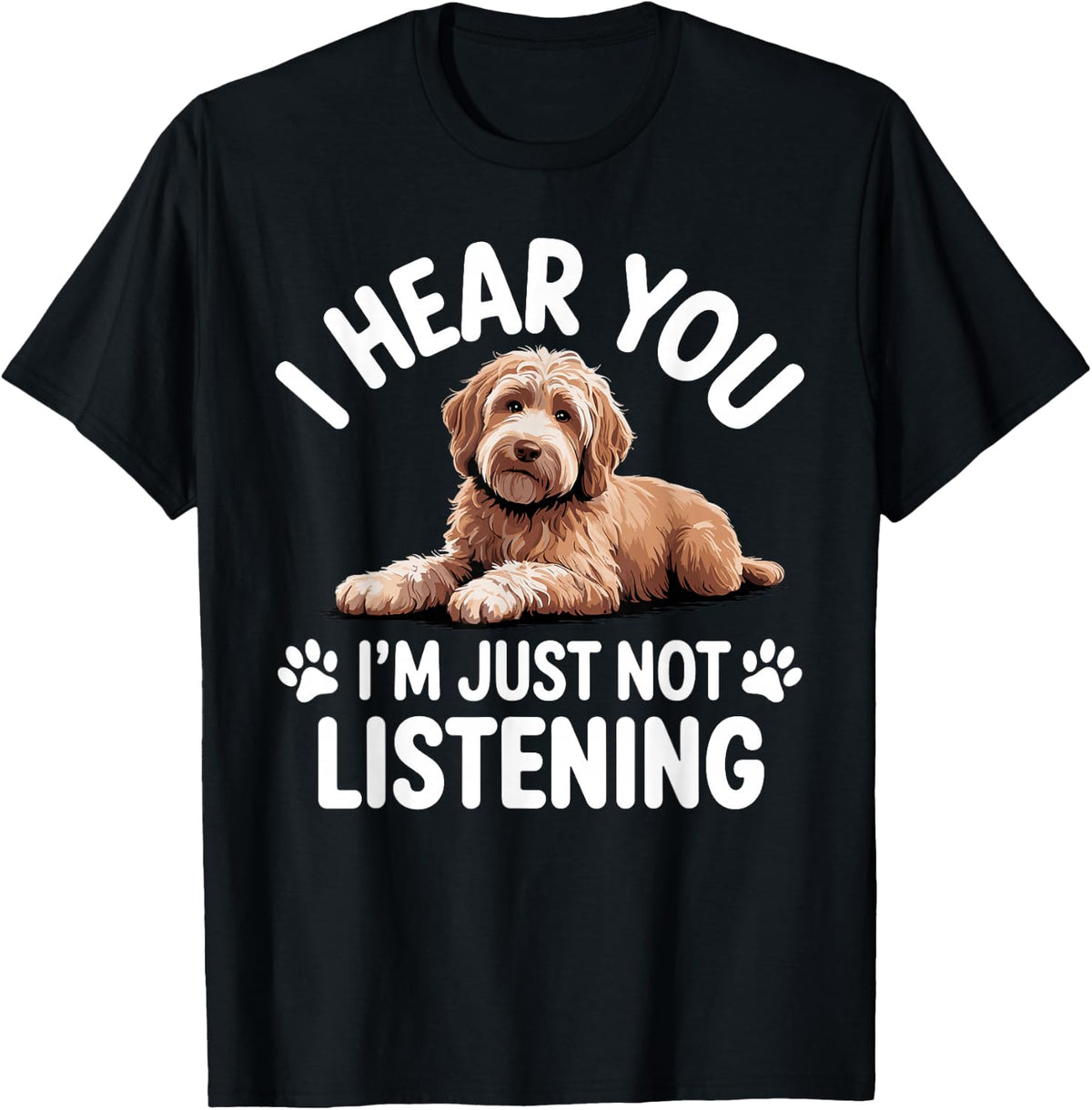Funny Goldendoodle Art for Men Women Goldendoodle Lover T-Shirt