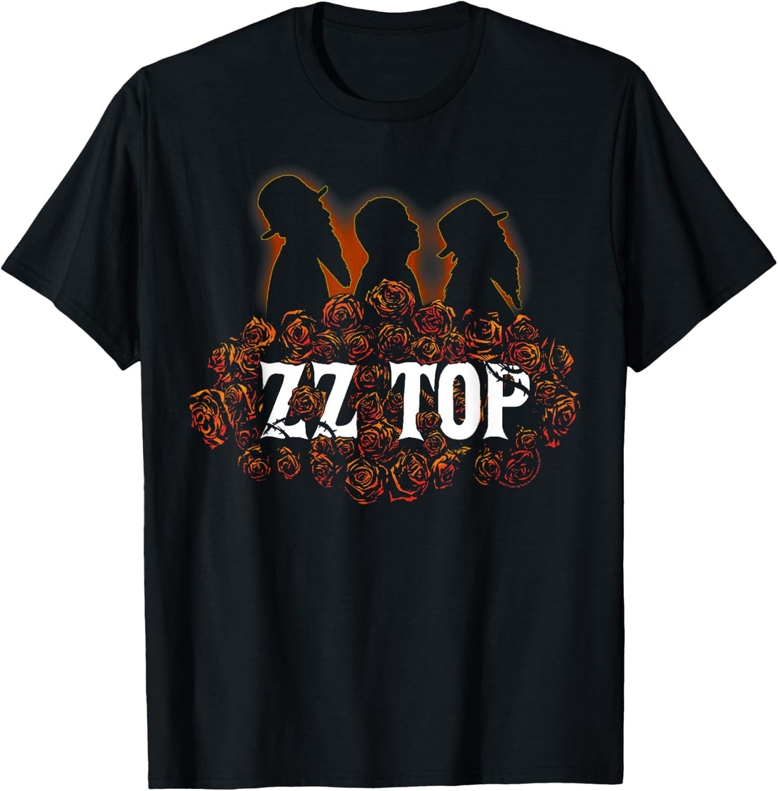 ZZ Top Roses T-Shirt
