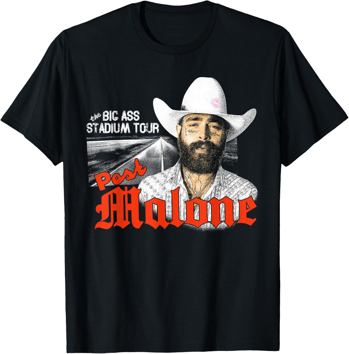 Official Post Malone Exclusive Stadium Tour T-Shirt