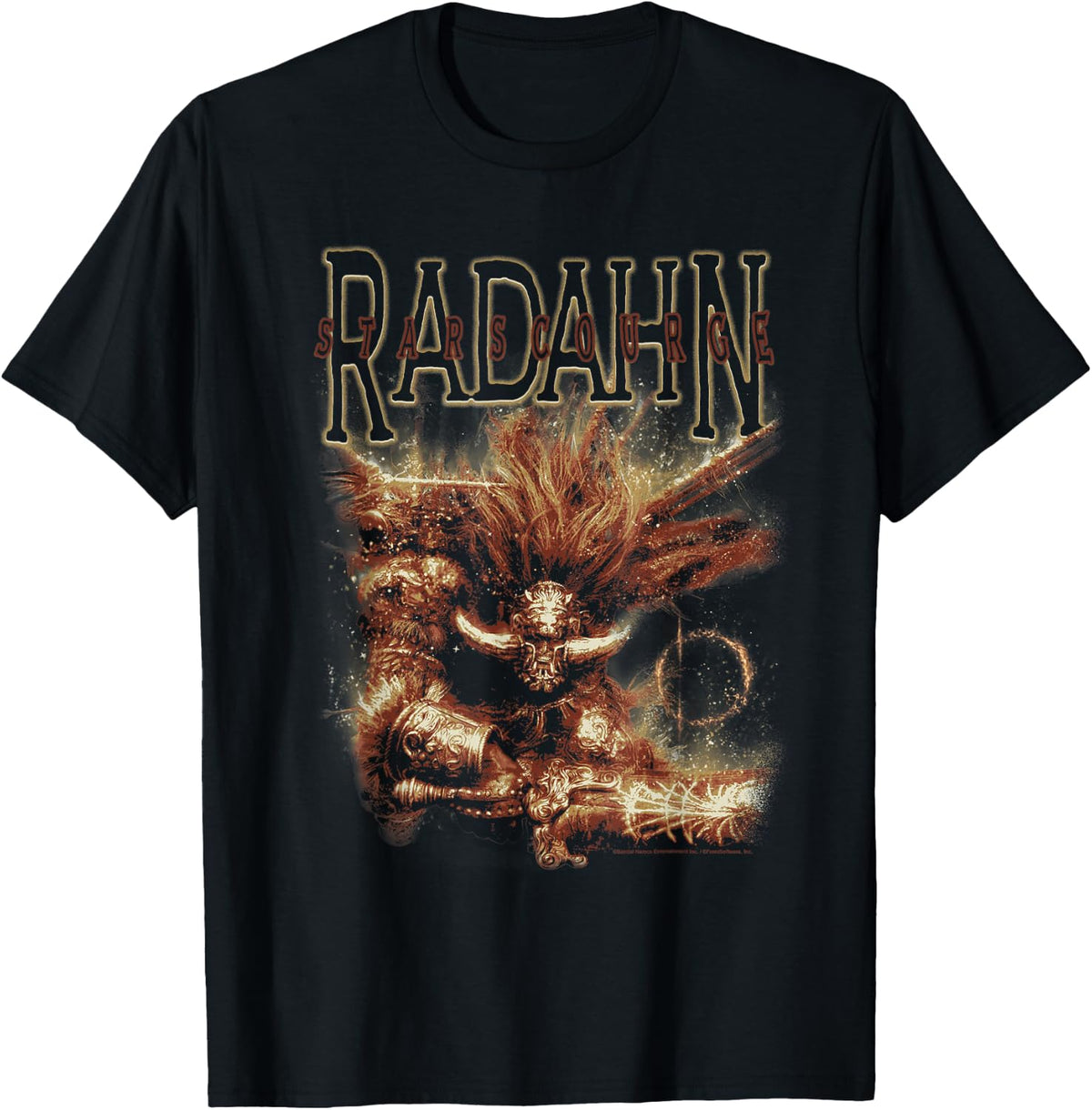 Elden Ring Starscourge Radahn Demigod Boss Video Game T-Shirt