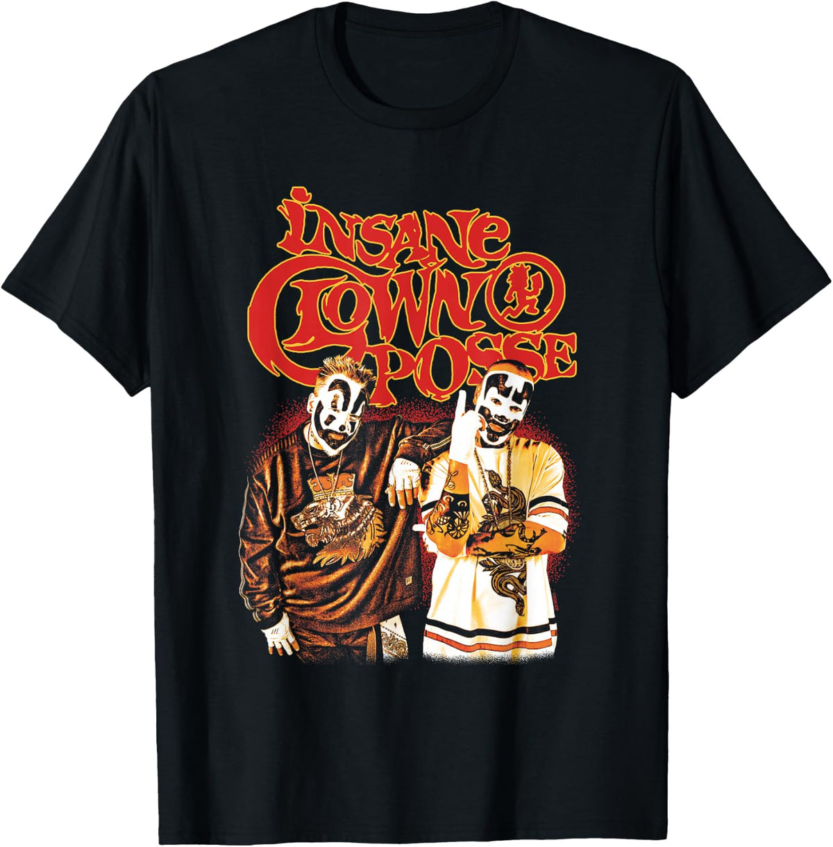 ICP Violent J and Shaggy 2 Dope Distressed Portait Hip Hop T-Shirt