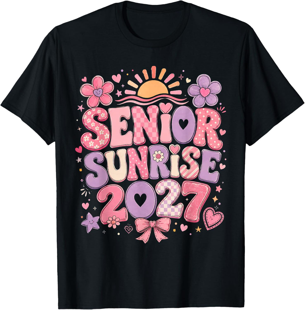 Senior Sunrise 2027 Class of 2027 High School Graduation T-Shirt
