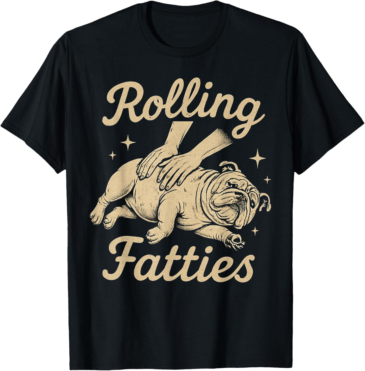 Funny Cute English Bulldog Lover Puppy Owner Bulldog Fatty T-Shirt