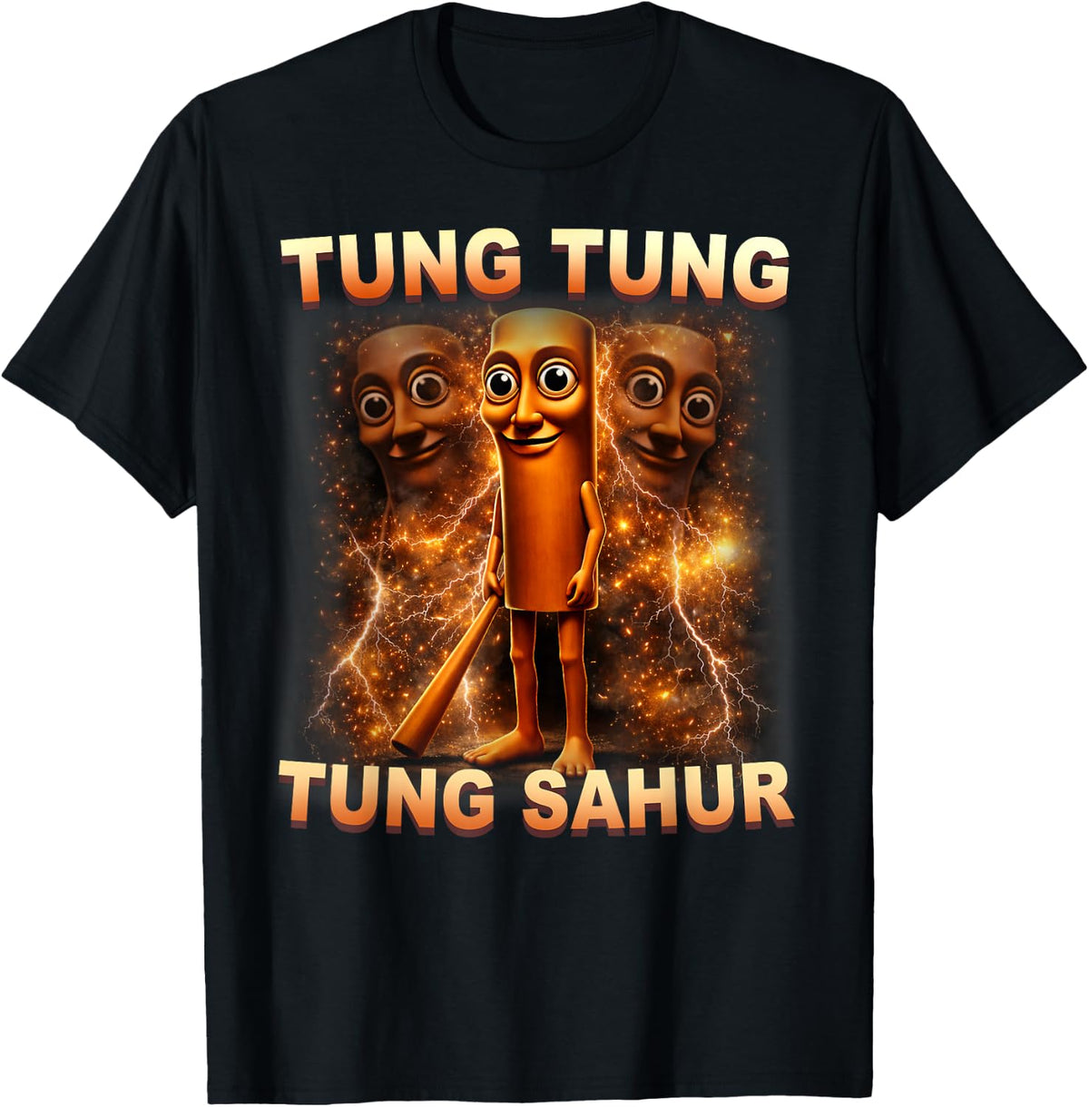 Tung Tung Tung Sahur is Calling Funny Italian Brainrot T-Shirt