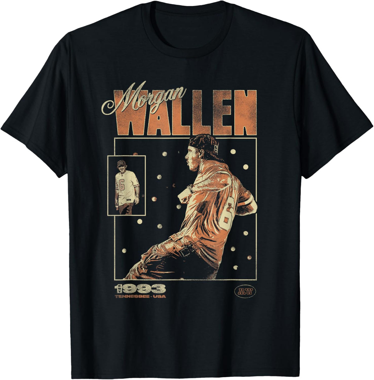 Official Morgan Wallen Baseball Card T-Shirt