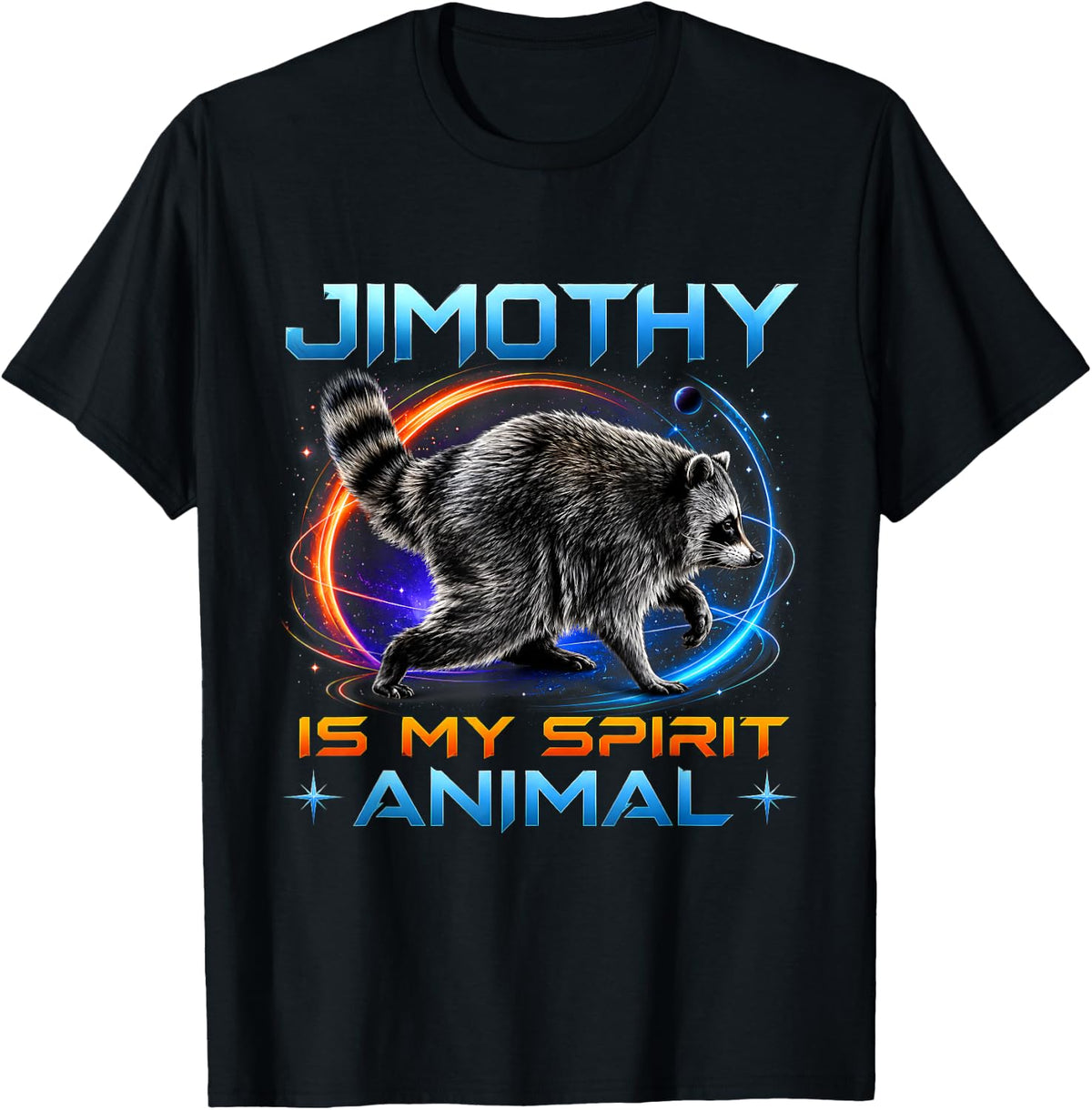 Retro Vintage Jimothy is My Spirit Animal Meme Men Women T-Shirt