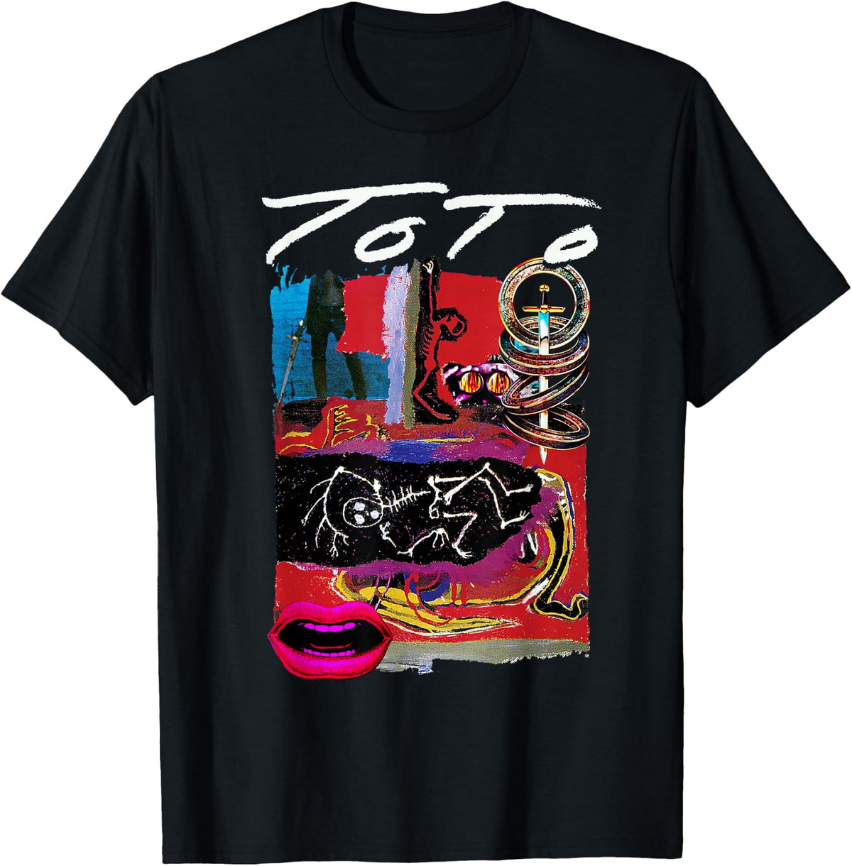 Toto Album Collage T-Shirt
