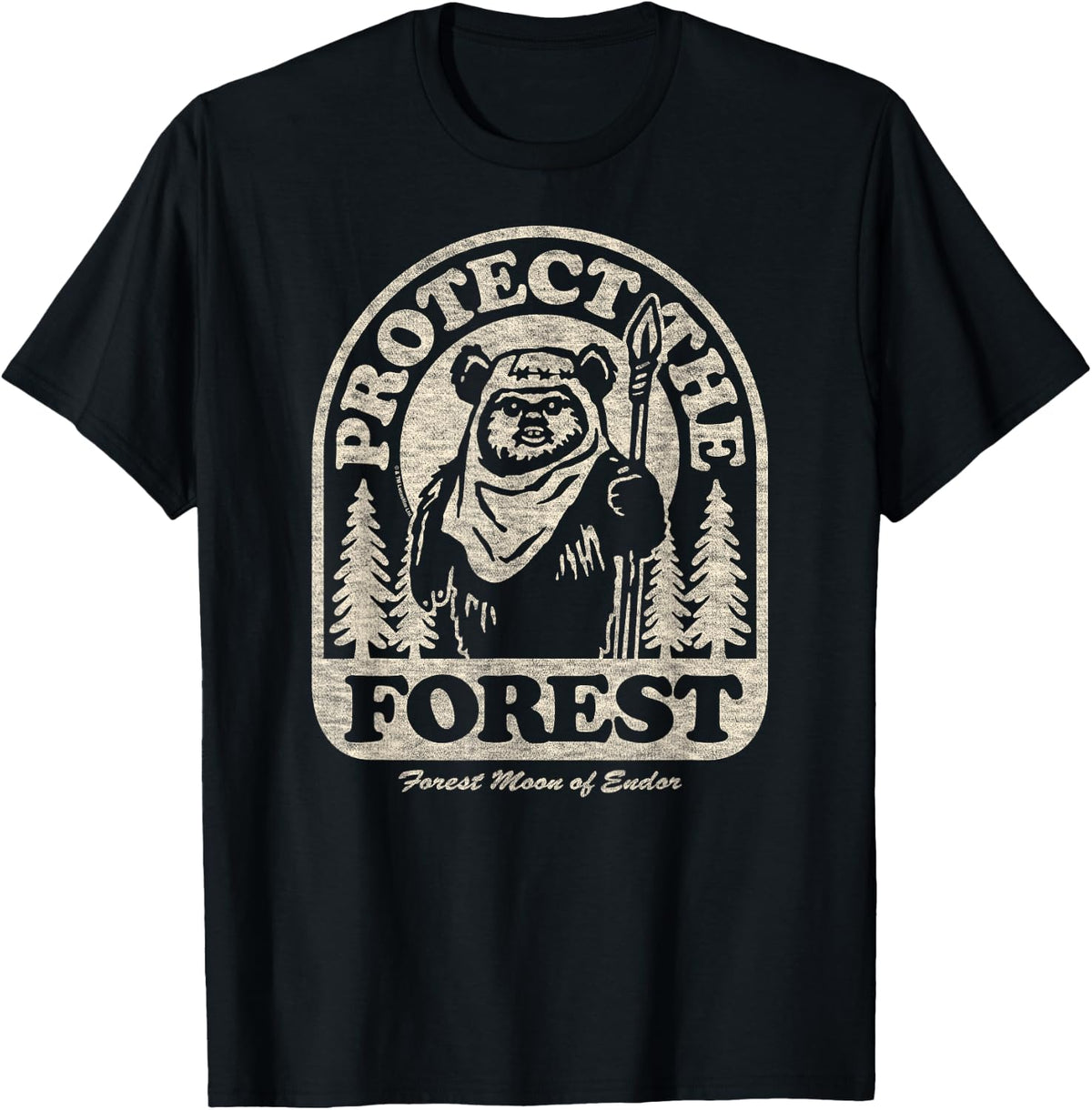 Star Wars Classic - Ewok Protect This Forest T-Shirt