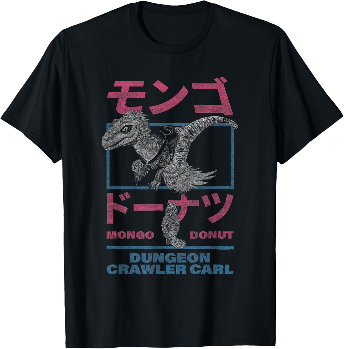 DCC Mongo and Donut Face-Off with Kanji Gamer Series Book T-Shirt