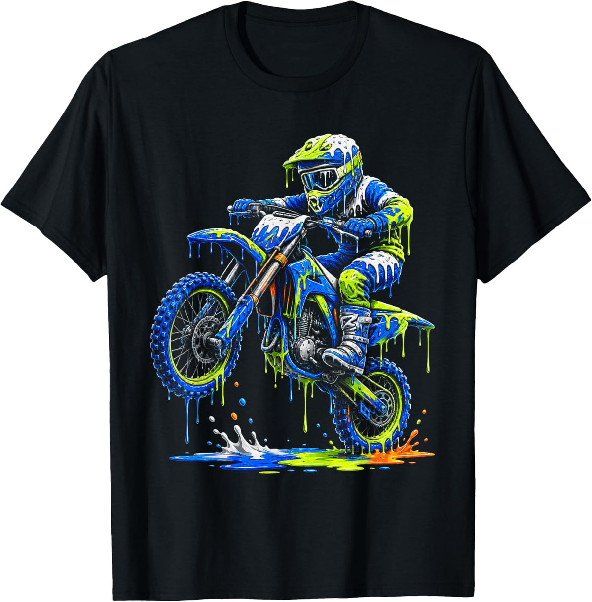 Dirt Bike Shirts for Men Boys Kids Gear Motocross Dirtbike T-Shirt