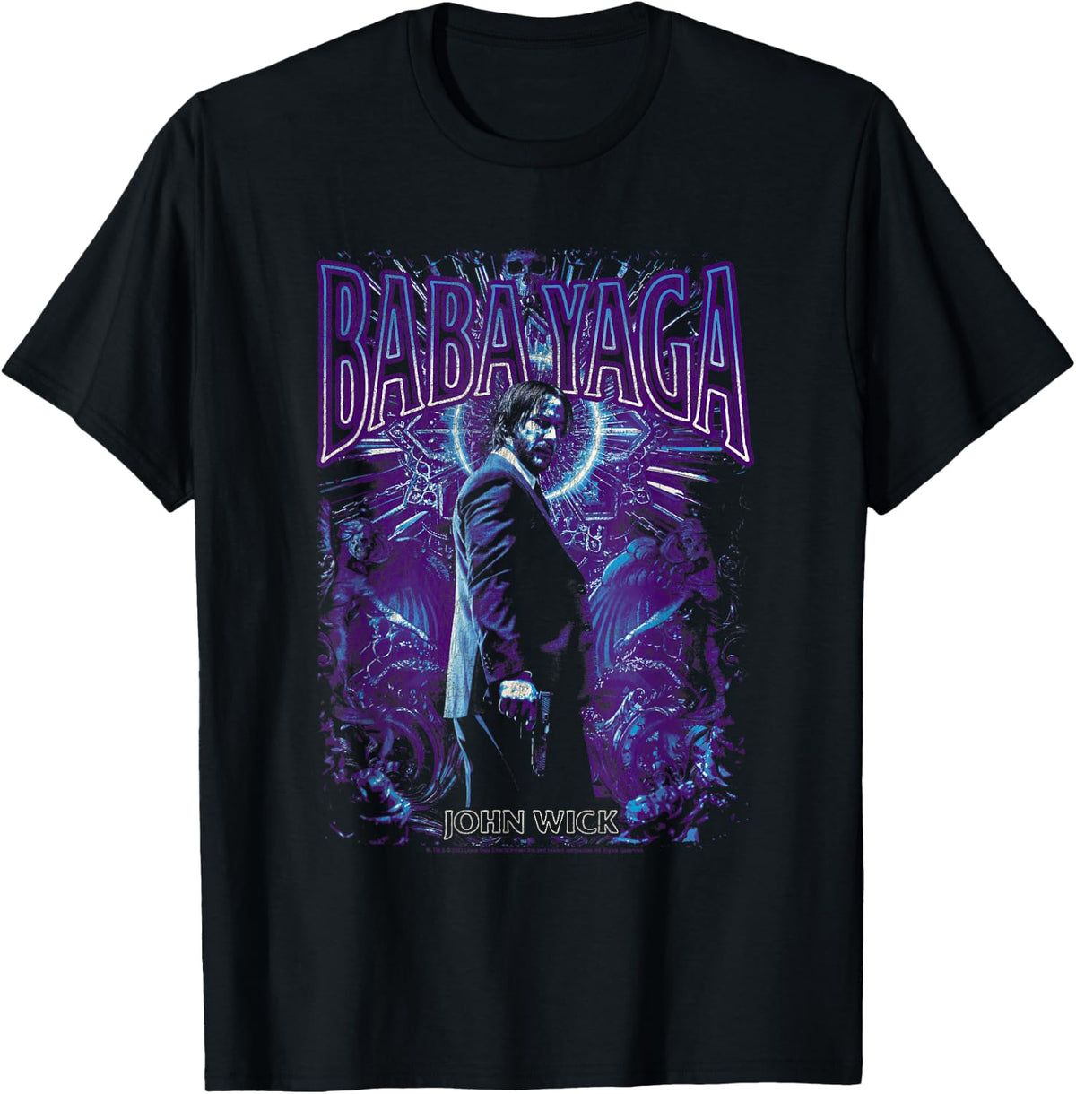 John Wick The Boogey Man Baba Yaga Modern Action Movie T-Shirt