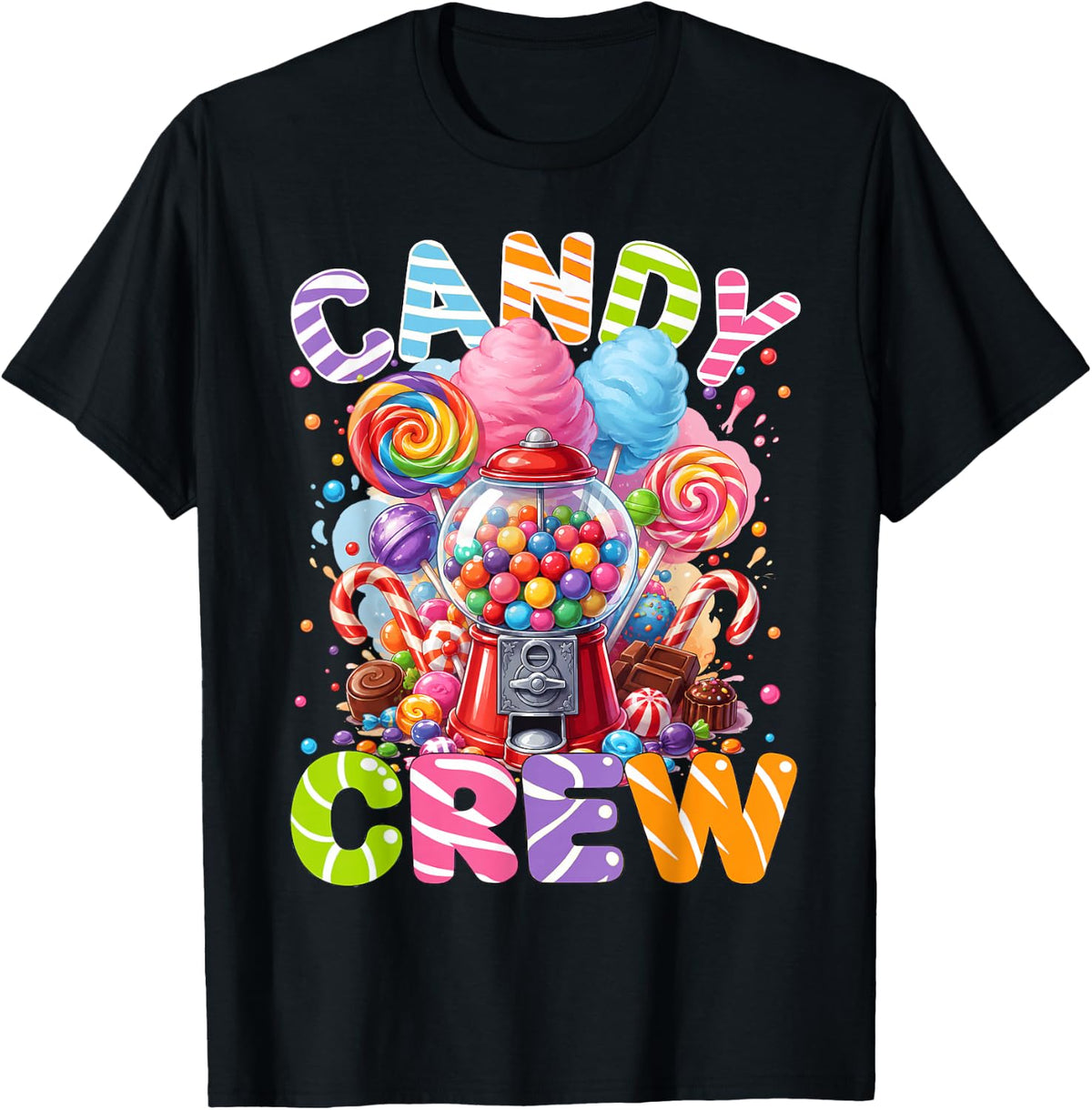 Candy Crew Sweet Treat Candy Lover Sweets Women Kid T-Shirt