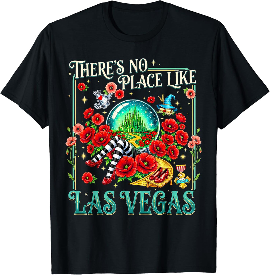 Yellow Brick Road Wicked Off to See Wizard for Men Women Kid T-Shirt