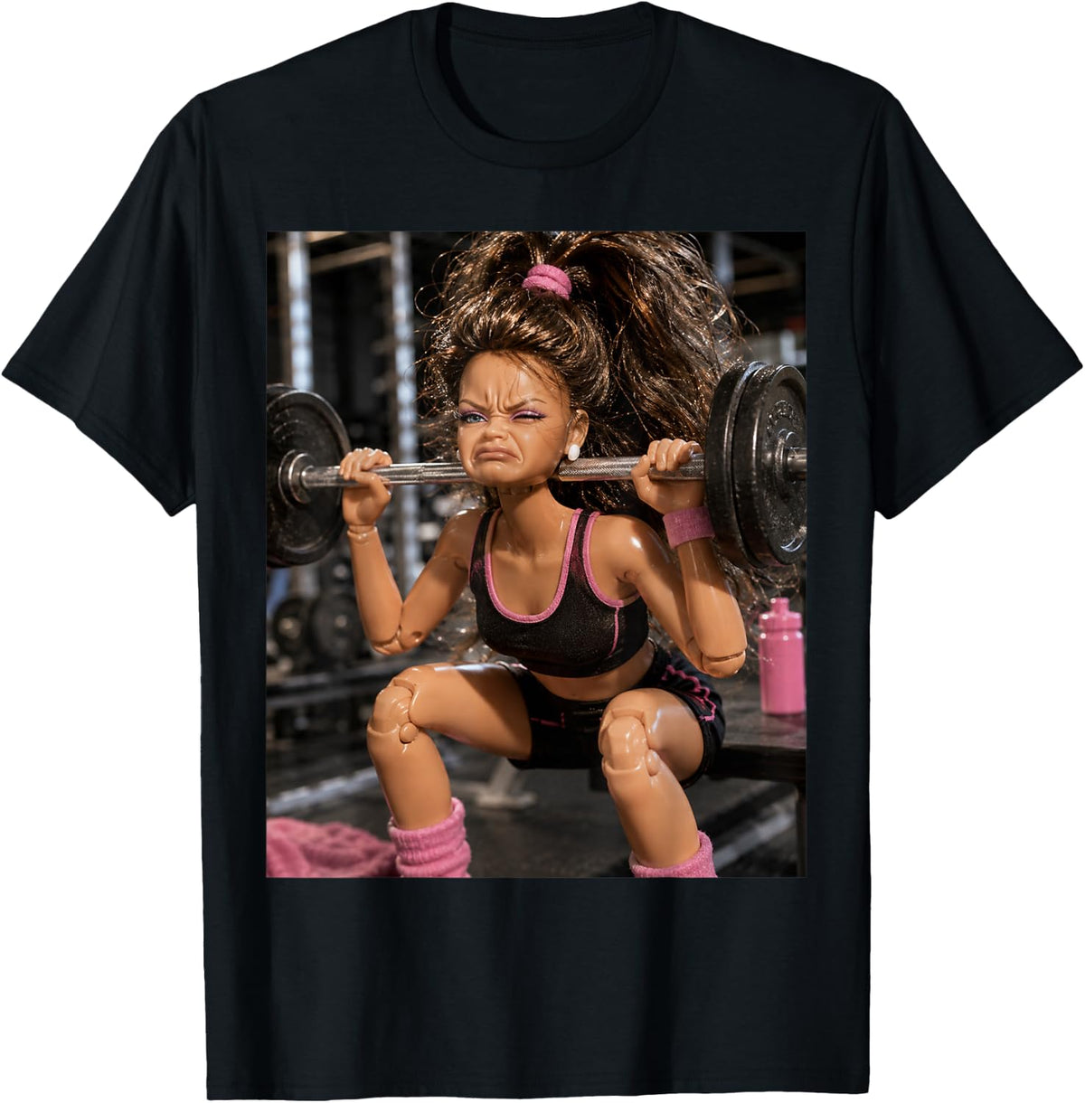 Disgusting Gym Girl Funny Workout Meme Humor Fitness T-Shirt