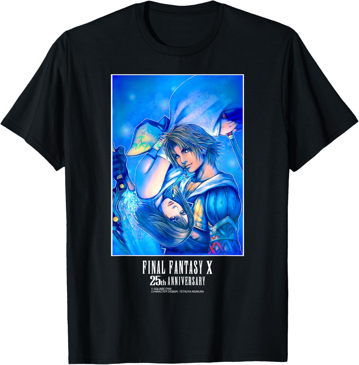 Final Fantasy Anniversary Collection FFX Tidus&Yuna Key Art T-Shirt