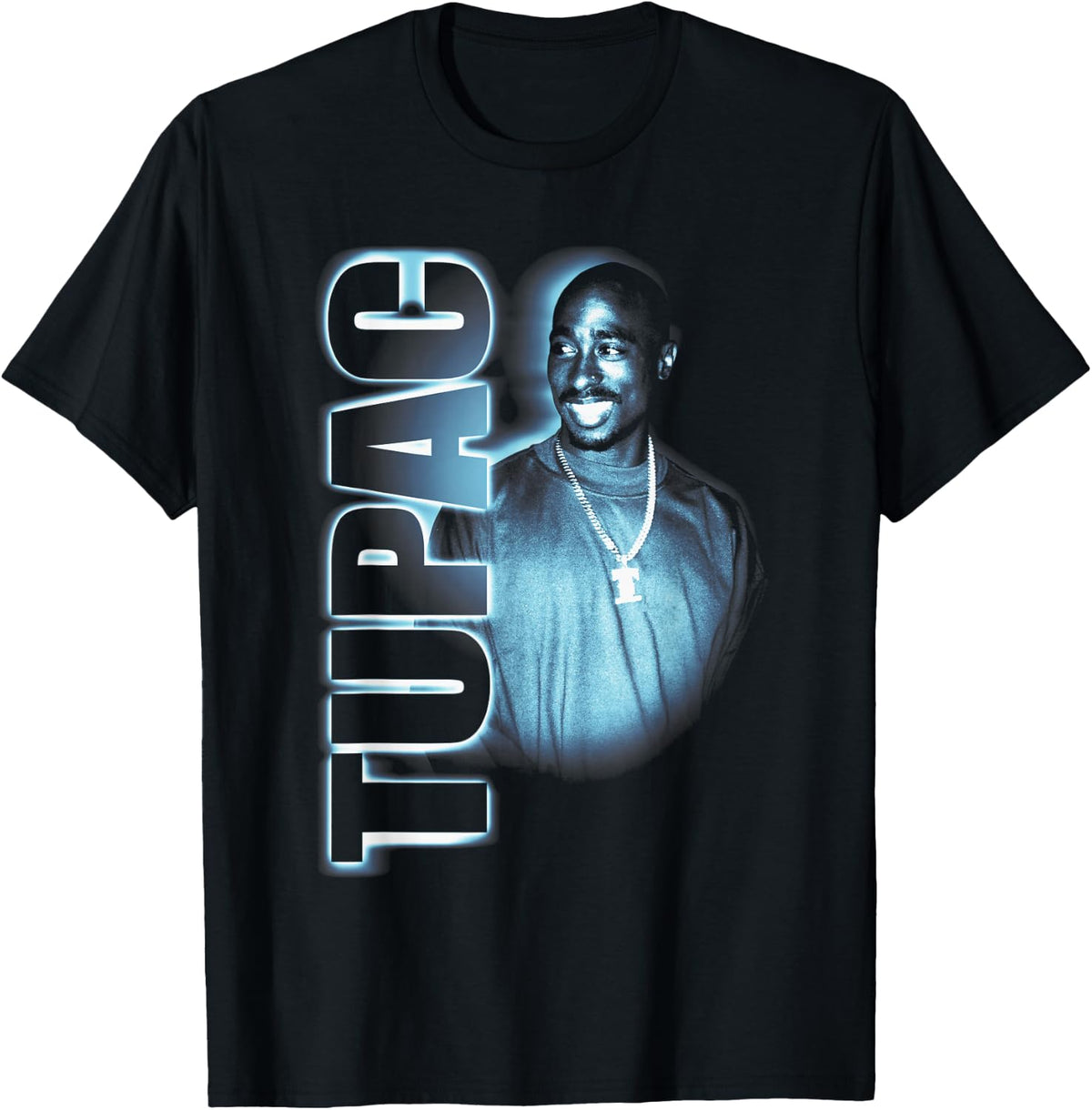 Official Tupac Glowing Photo T-Shirt