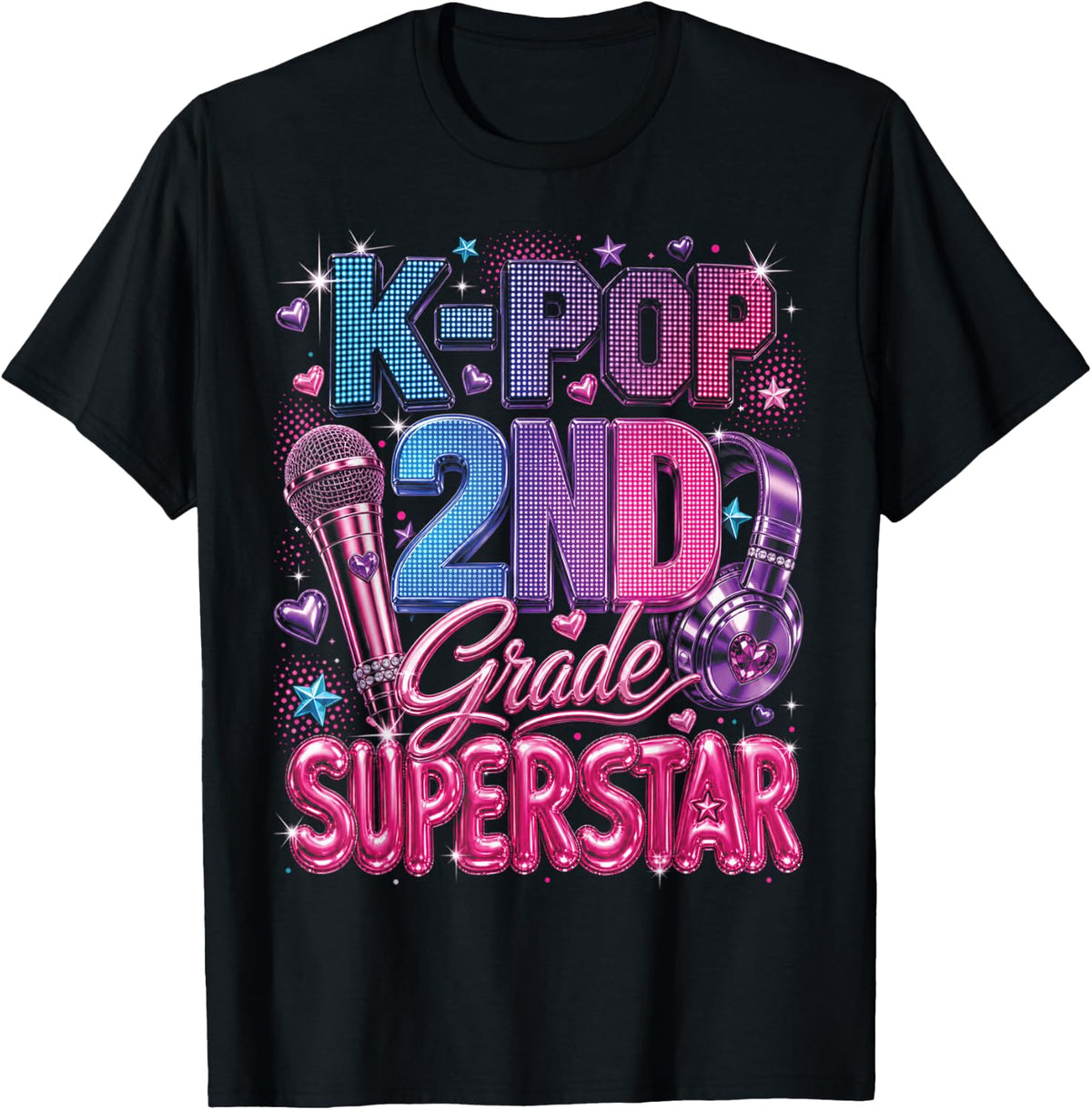 K-Pop 2nd Grade Superstar Girls Back to School T-Shirt