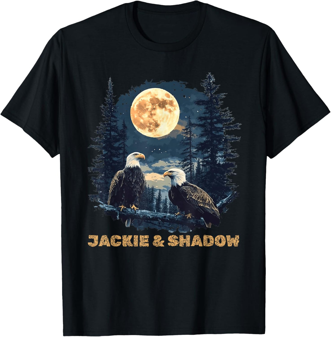 Jackie & Shadow Bald Eagles of Big Bear Lake T-Shirt