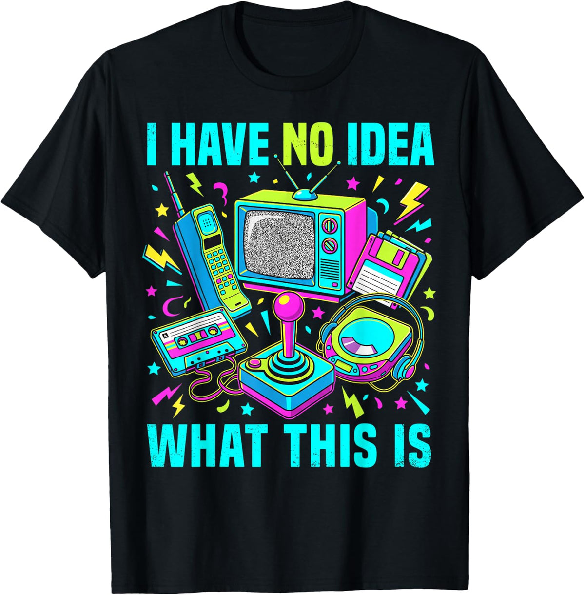 I Have No Idea What This is 90s Boys 80s Costume Kids Girls T-Shirt