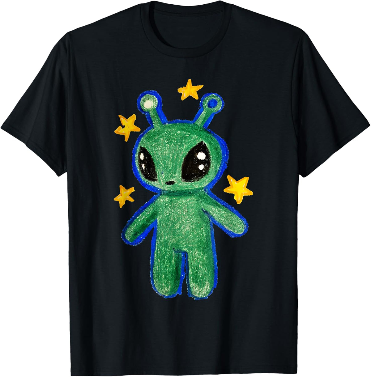 Cute Alien Baby UFO Baby Alien T-Shirt