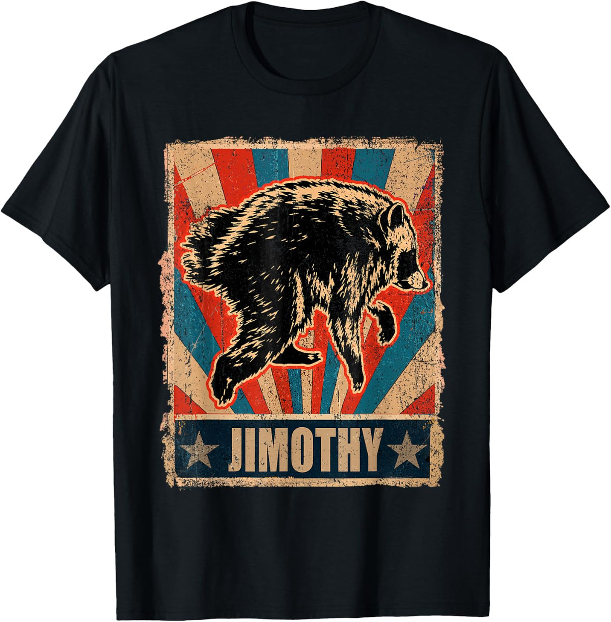 Jimothy Viral Raccoon Shirt Funny Trash Panda Wildlife T-Shirt