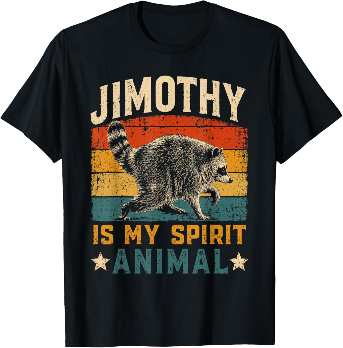 Jimothy Raccoon is My Spirit Animal Raccoon Meme HOT JIMOTHY T-Shirt