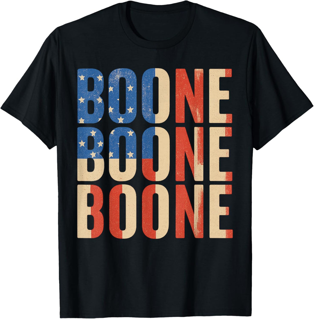 Boone Heart Men Women Kid Vintage T-Shirt