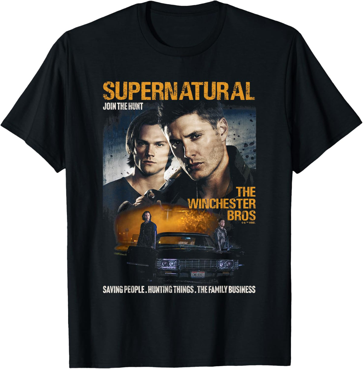 Supernatural Sam and Dean Poster T-Shirt