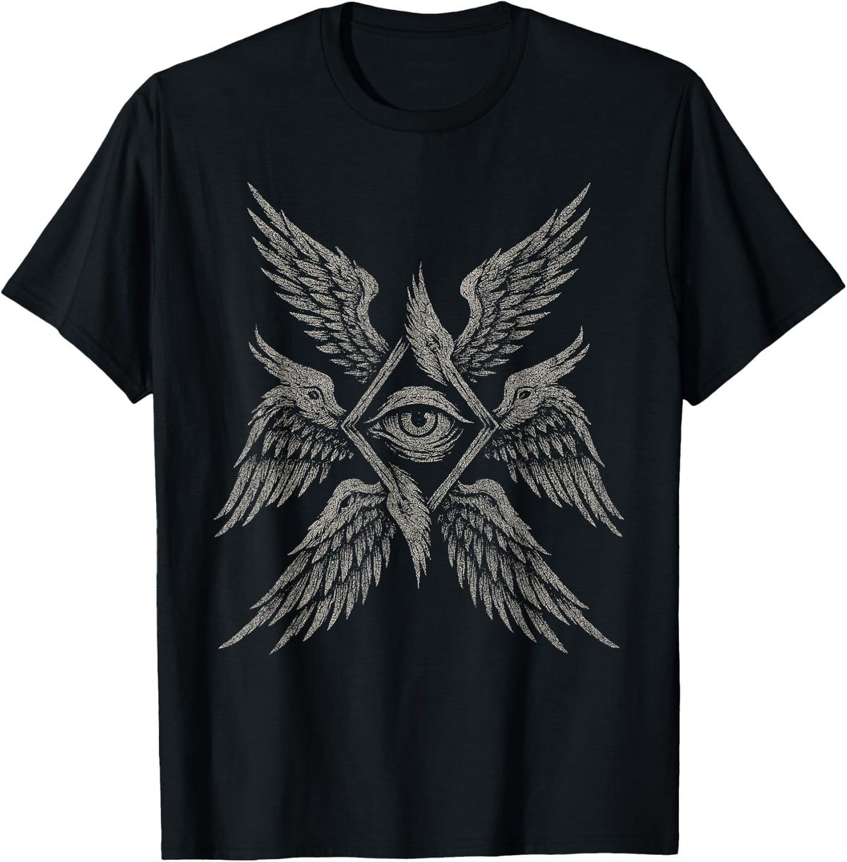 Seraphim Bible Accurate Angel Seeing Eye Esoteric Aesthetic T-Shirt