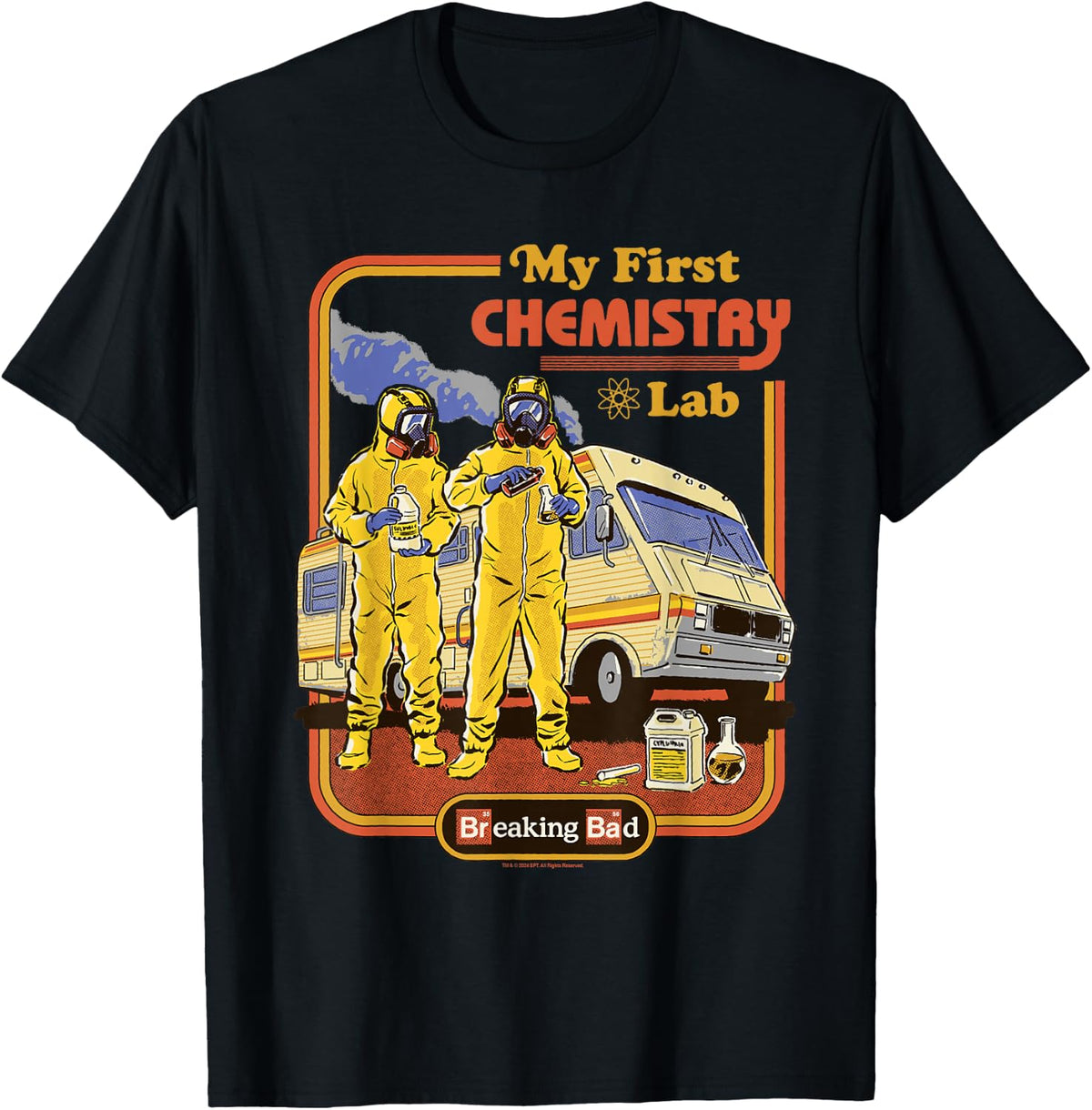 Breaking Bad My First Chemistry Lab Vintage Design TV Show T-Shirt
