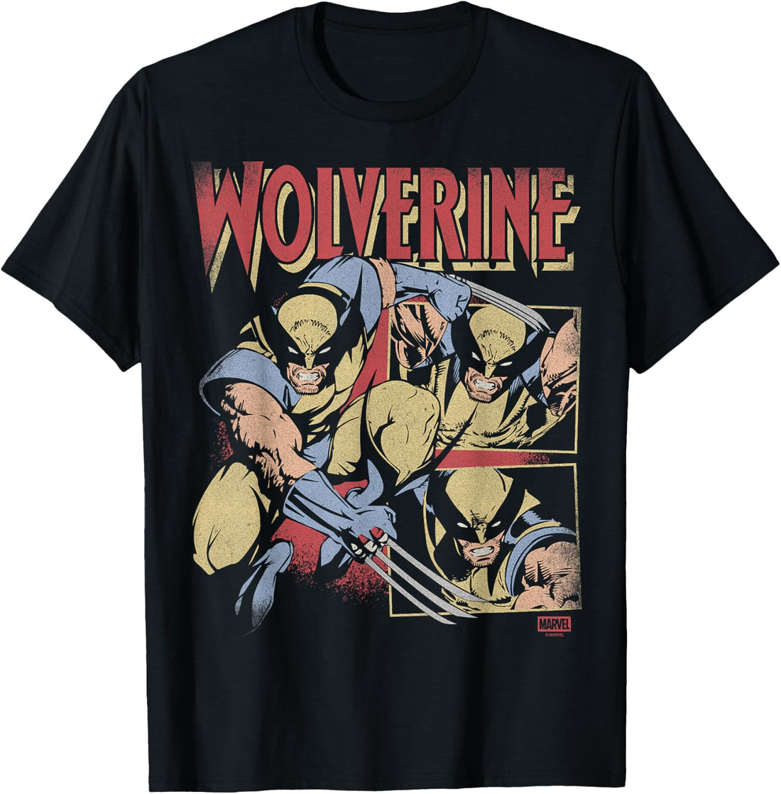 Wolverine - Logan - Oversized Tonal Washed T-Shirt