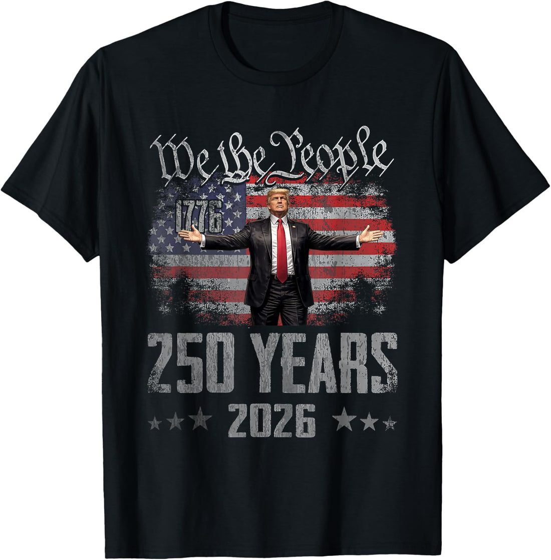 250th Anniversary USA Patriotic Eagle 250 Years 4th of July T-Shirt