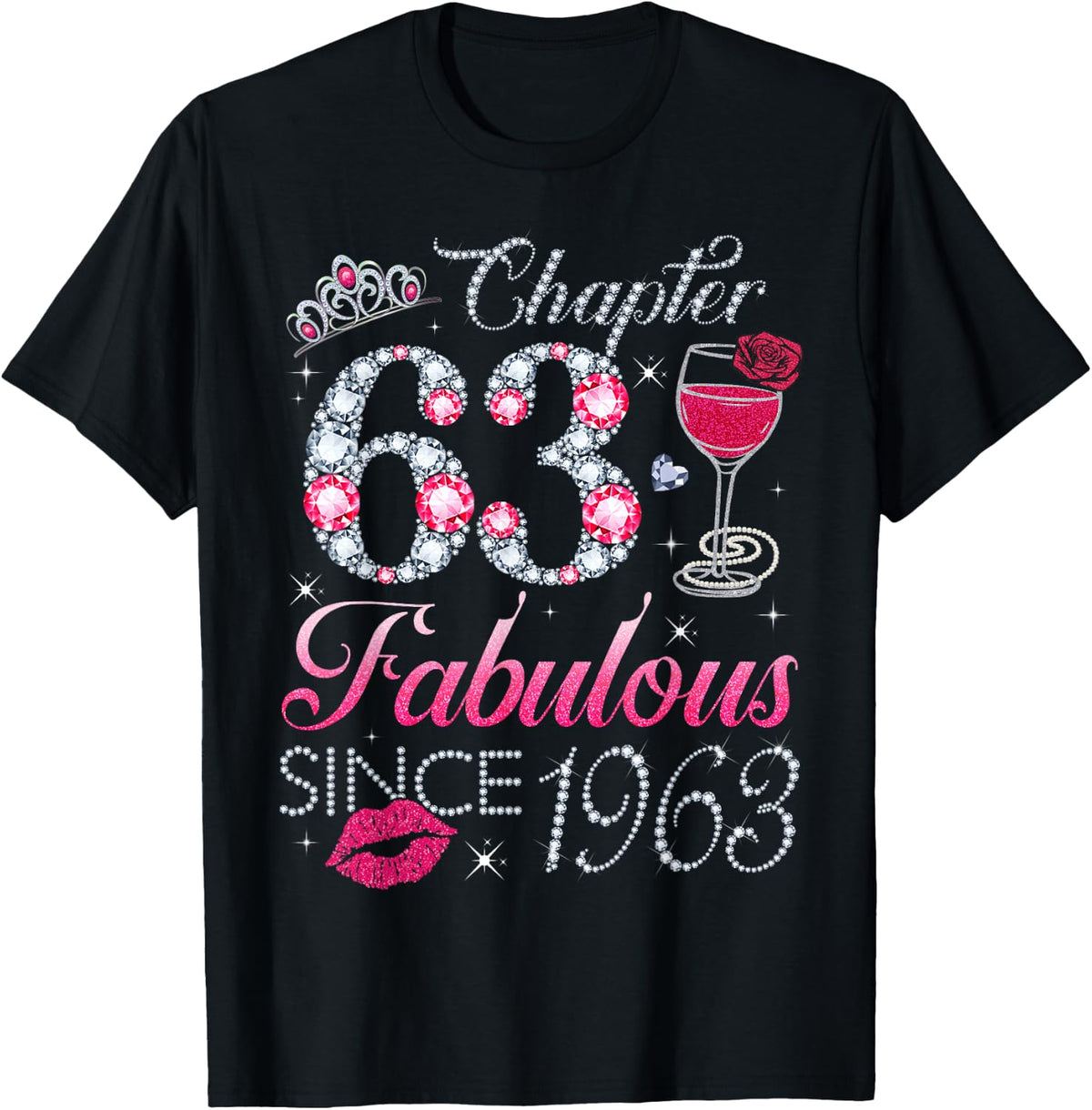 Chapter 63 Fabulous Since 1963 63rd Birthday Gift for Women T-Shirt