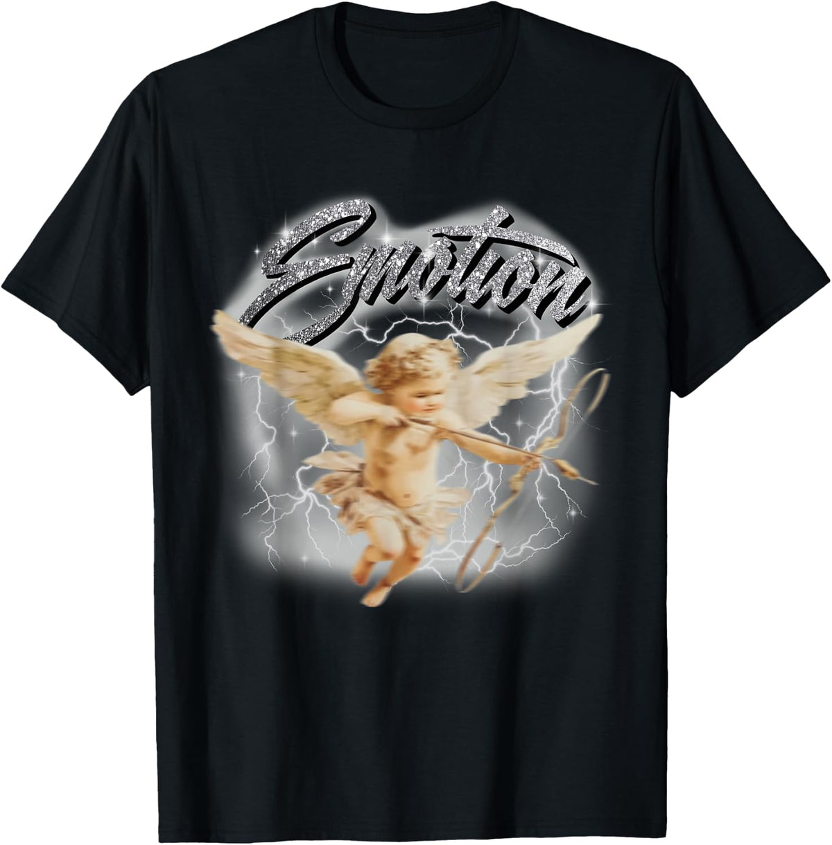 Emotion Cupid Angel Y2K Graphic Aesthetic Streetwear T-Shirt