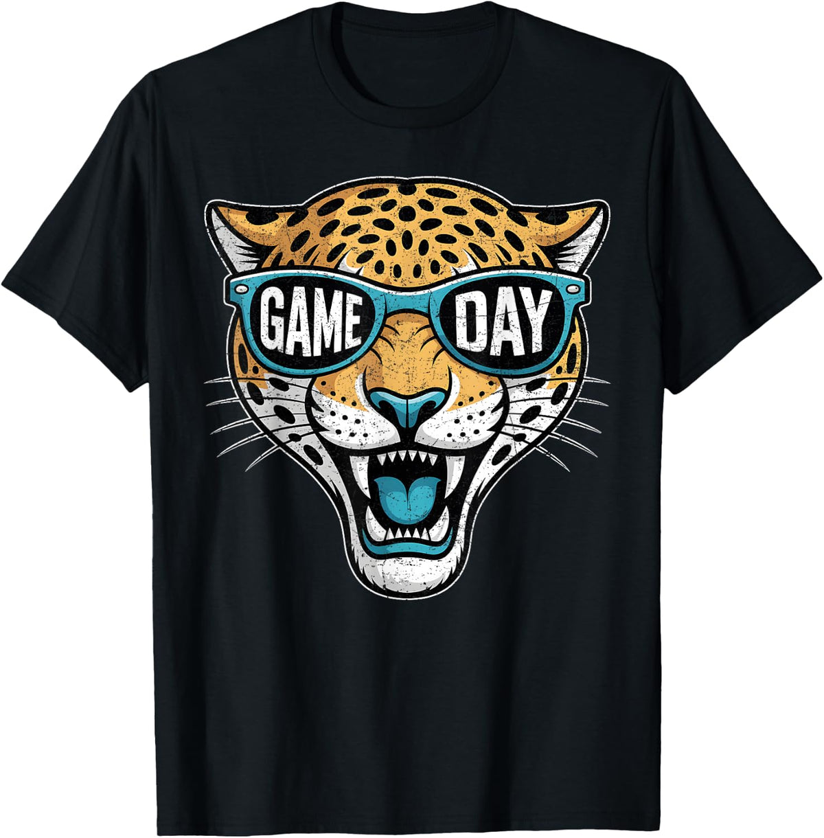 Retro Game Day Jaguar T-Shirt