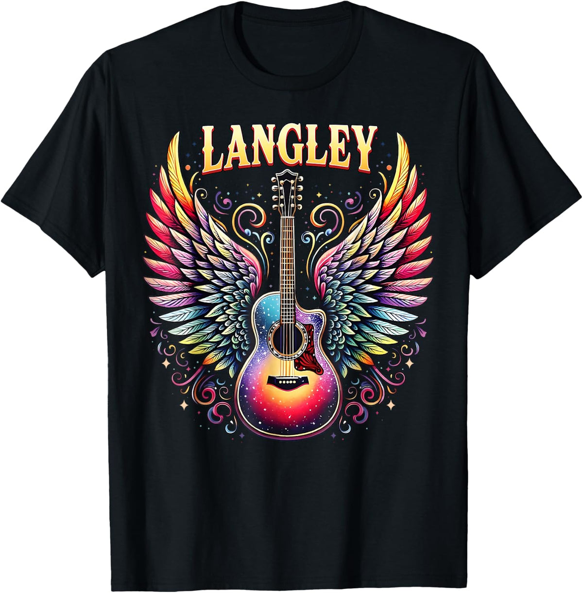 Retro Langley Vintage Tee for Men Women Kids T-Shirt
