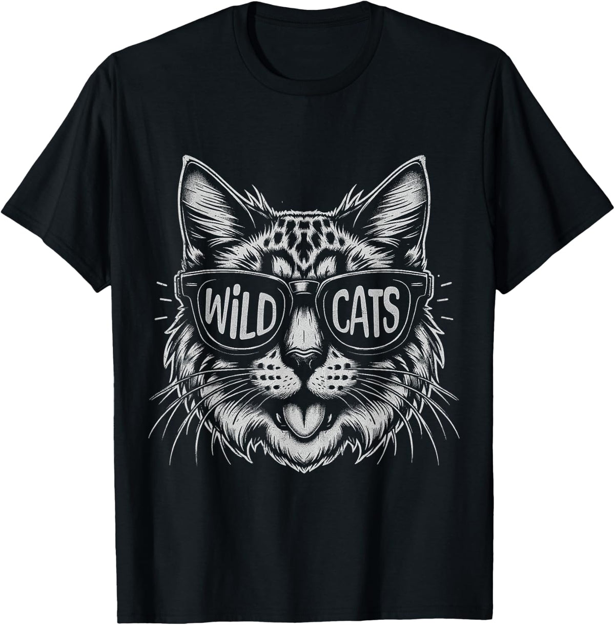Classic Wildcats Name Styles - Cat's Lovers Animal Game Day T-Shirt