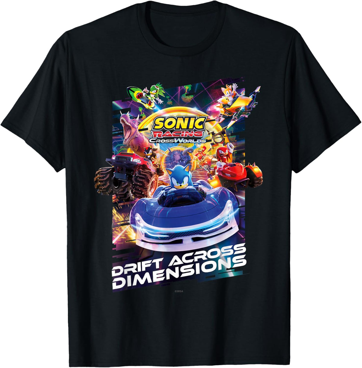 Sonic Racing CrossWorlds - Drift Across Dimensions T-Shirt