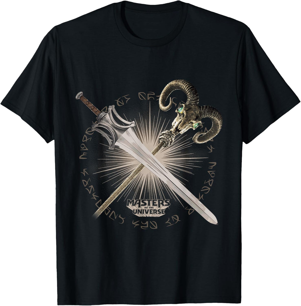 Masters of the Universe Swords Graphic Tee T-Shirt for Men and Women