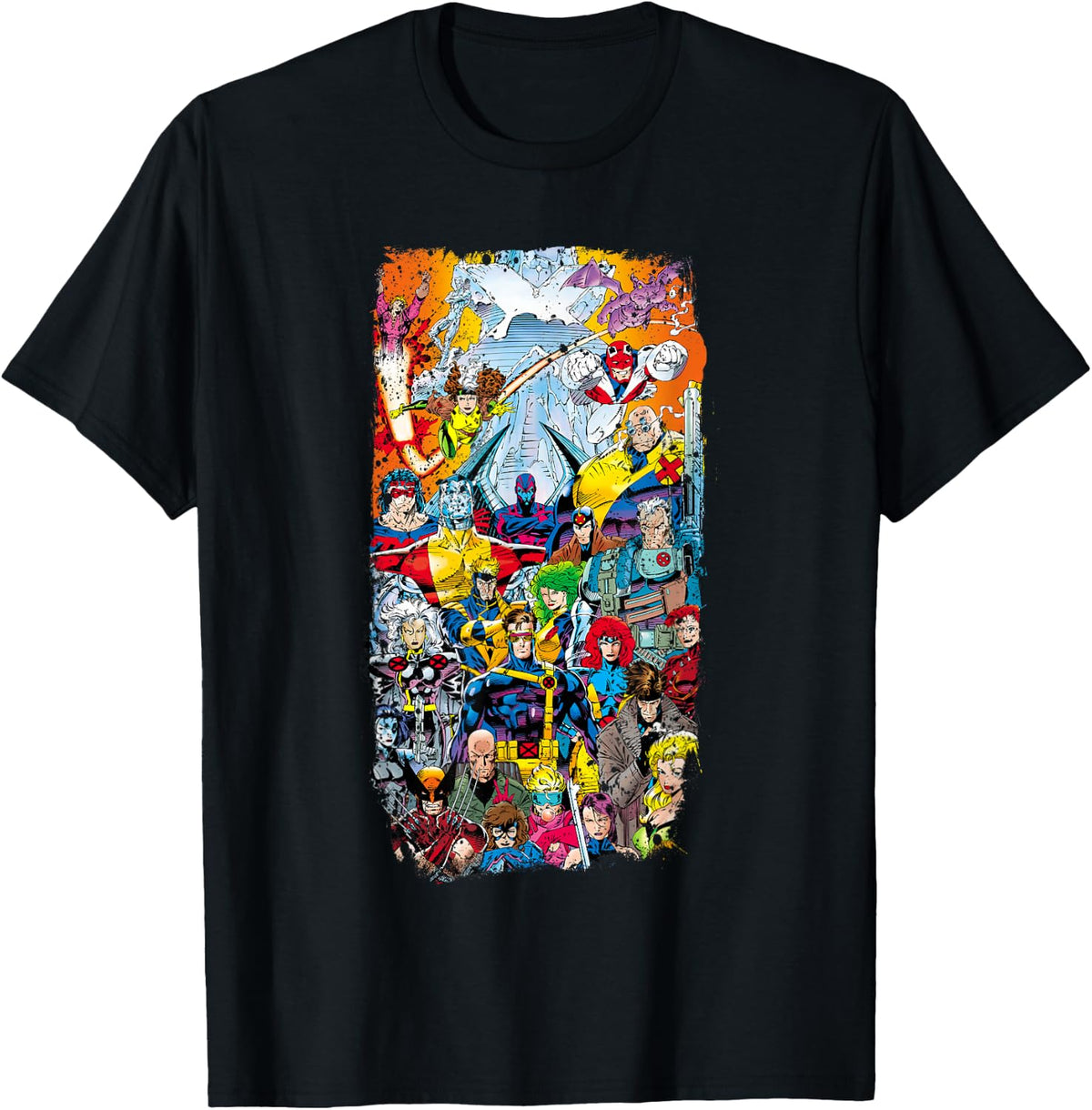 Marvel X-Men Forever Alpha #1 Comic Book Cover Distressed T-Shirt