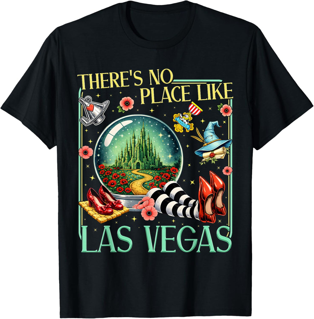 Yellow Brick Road Tee Wicked Off to See Wizard Men Women Kid T-Shirt