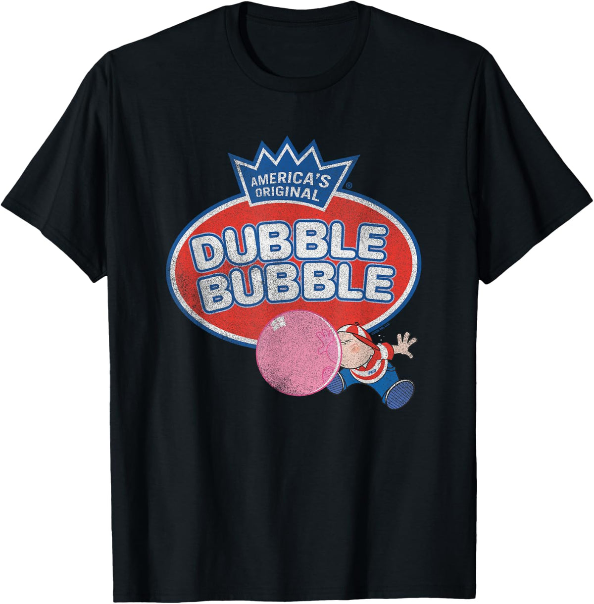 Dubble Bubble Vintage Y2K Logo America's Original Bubblegum T-Shirt