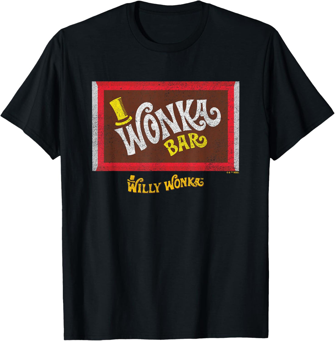Willy Wonka and the Chocolate Factory Wonka Bar T-Shirt
