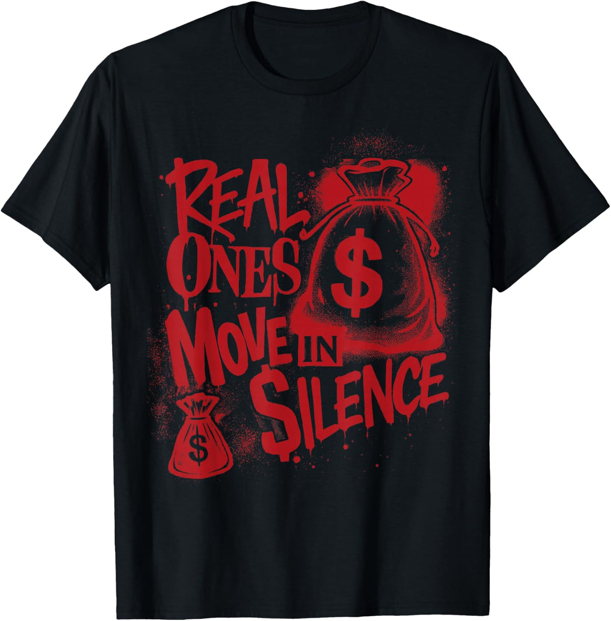 Bloodline Varsity Red Black Graphic Match T-Shirt